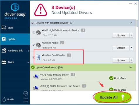 lenovo realtek card reader driver